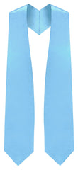 Light Blue Traditional Choir Stole - Churchings