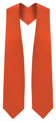 Orange Traditional Choir Stole - Churchings
