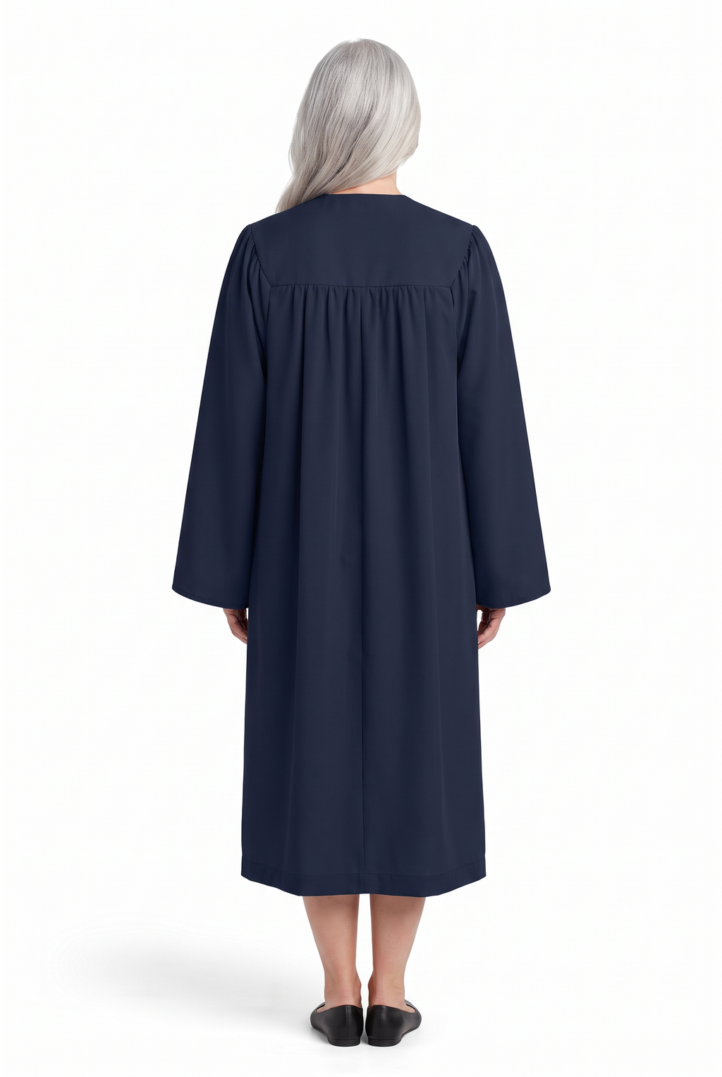 Matte Navy Blue Choir Robe