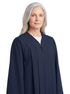 Matte Navy Blue Choir Robe