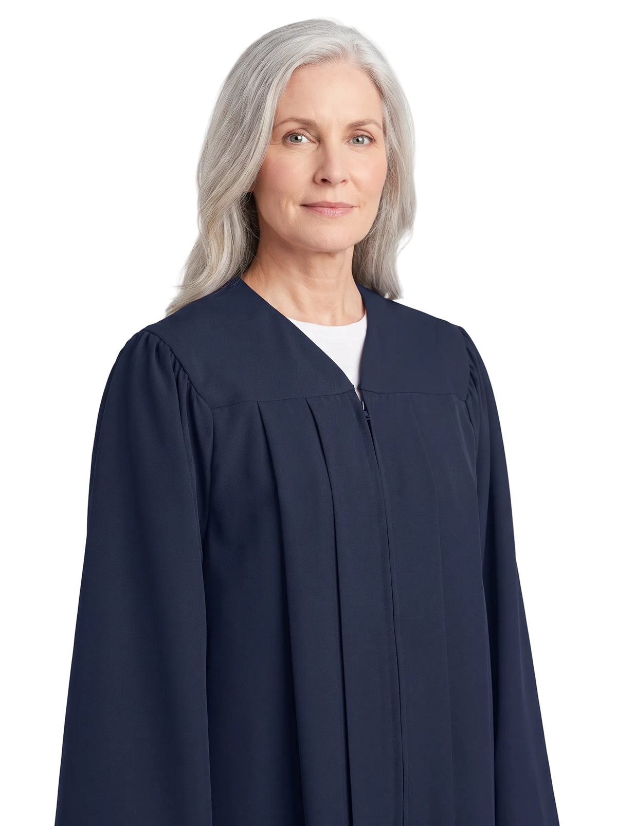 Matte Navy Blue Choir Robe