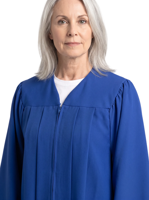 Matte Royal Blue Choir Robe