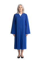 Matte Royal Blue Choir Robe