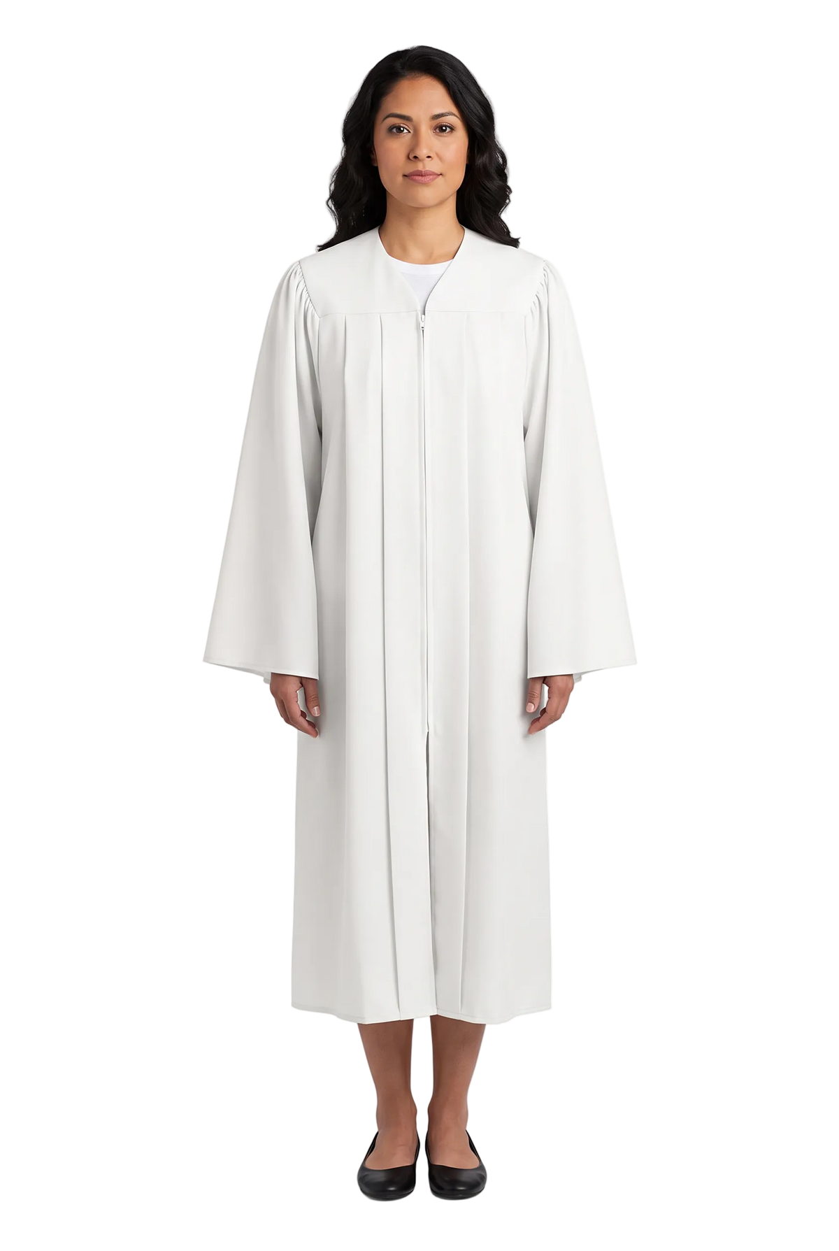 Matte White Choir Robe