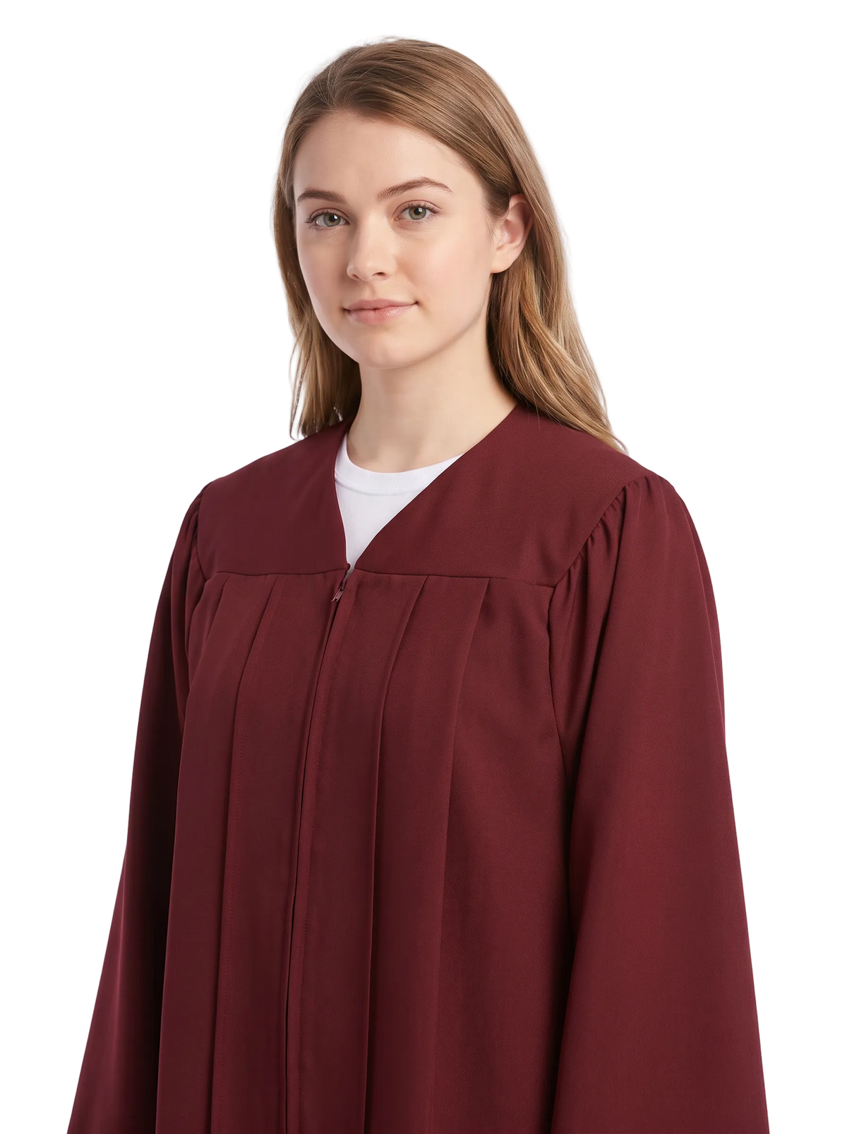 Matte Burgundy Choir Robe