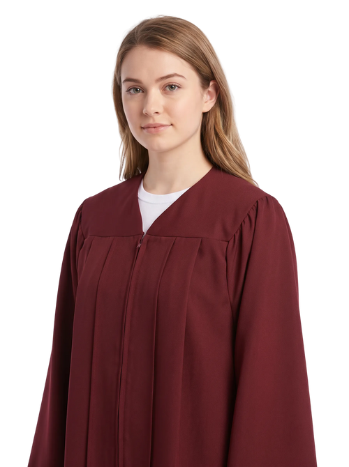 Matte Burgundy Choir Robe