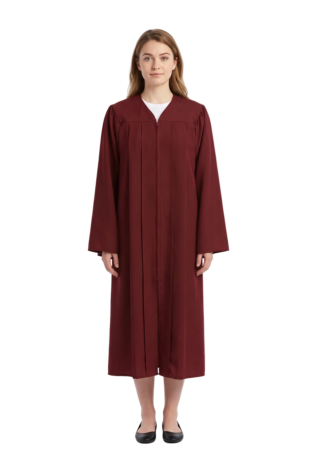 Matte Burgundy Choir Robe