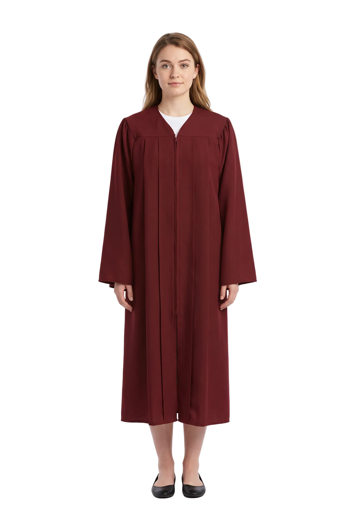 Matte Burgundy Choir Robe