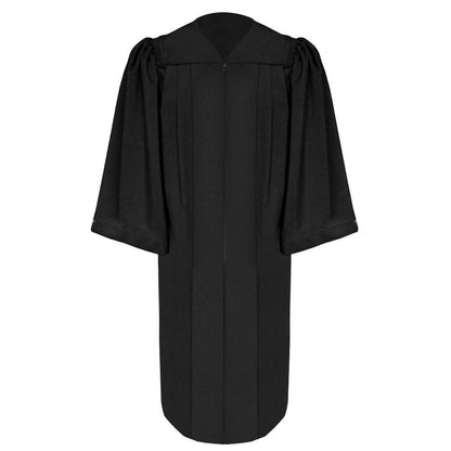 Deluxe Black Choir Robe - Churchings