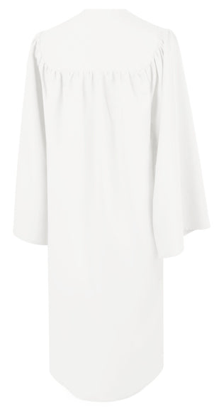 Matte White Choir Robe - Churchings