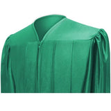 Shiny Emerald Green Choir Robe - Churchings