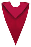 Red V-Neck Choir Stole - Churchings