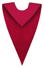 Red V-Neck Choir Stole - Churchings