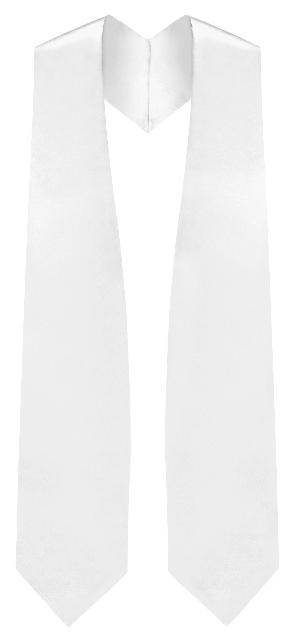 White Traditional Choir Stole - Churchings