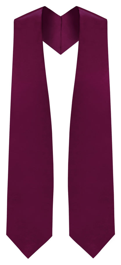 Maroon Traditional Choir Stole - Churchings