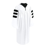 Deluxe White Pulpit Robe - Churchings