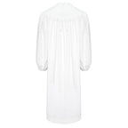 Premium White Baptismal Robe - Churchings