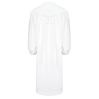 Premium White Baptismal Robe - Churchings