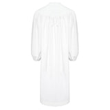Premium White Baptismal Robe - Churchings
