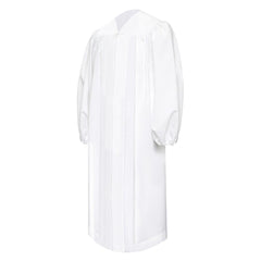 Premium White Baptismal Robe - Churchings