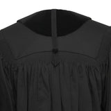 Front Velvet Geneva Clergy Robe - Clergy, Pastor & Minister Robes - Churchings