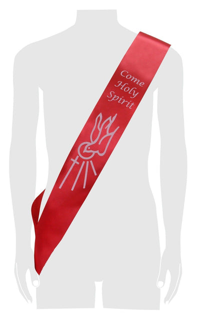 ‘Come Holy Spirit and Dove’ Confirmation Sash - Churchings